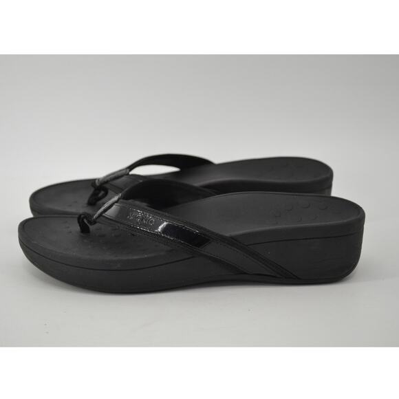 Vionic High Tide Womens Size 9 Black Flip Flop Thong Sandals - Picture 7 of 12